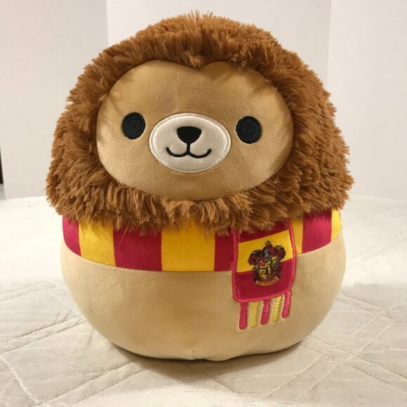Squishmallows 10"‎ Gryffindor Lion * Harry Potter * Jazwares Kellytoy plush - Picture 1 of 6